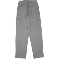 URBAN REPUBLIC Mens Grey Relaxed Straight Trousers W L Cotton Blend Cargo URBAN REPUBLIC Mens Grey Relaxed Straight Trousers W L Cotton Blend Cargo