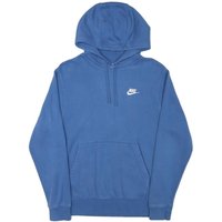 NIKE Mens Blue Hoodie S Cotton Blend Pullover Casual Sportswear NIKE Mens Blue Hoodie S Cotton Blend Pullover Casual Sportswear