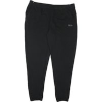 FILA Mens Joggers Black W L Cotton Blend Slim Tapered Casual Performance FILA Mens Joggers Black W L Cotton Blend Slim Tapered Casual Performance