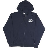 CHAMPION Mens Navy Hoodie L Lifeguard Zip Sweatshirt Cotton CHAMPION Mens Navy Hoodie L Lifeguard Zip Sweatshirt Cotton