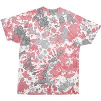 NIKE Mens Red & Grey Tie Dye Graphic Shirt L Short Sleeve Crew Neck Casual NIKE Mens Red & Grey Tie Dye Graphic Shirt L Short Sleeve Crew Neck Casual