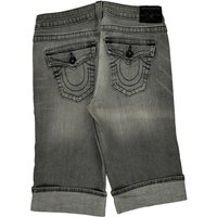Made In Usa True Religion Denim Shorts – W L Grey Cotton Blend