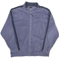 ST BERNARD Mens Blue Polyester Zip Jacket Fleece Casual Classic Lightweight ST BERNARD Mens Blue Polyester Zip Jacket Fleece Casual Classic Lightweight