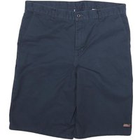 DICKIES Mens Shorts Navy Blue Casual Cotton Blend W Workwear Pocket DICKIES Mens Shorts Navy Blue Casual Cotton Blend W Workwear Pocket