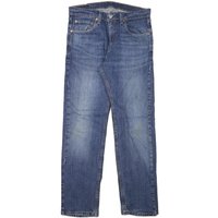 LEVI’S Mens Jeans Blue Regular Straight Denim Rinse W L Classic Fit Zip LEVI’S Mens Jeans Blue Regular Straight Denim Rinse W L Classic Fit Zip