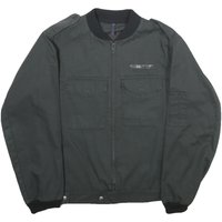 SPILAG Mens Black Bomber Jacket M Polyester Blend Plain Zip Closure Casual SPILAG Mens Black Bomber Jacket M Polyester Blend Plain Zip Closure Casual