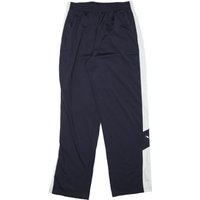 PUMA Mens Joggers Blue & White L W L Slim Fit Track Pants Polyester PUMA Mens Joggers Blue & White L W L Slim Fit Track Pants Polyester