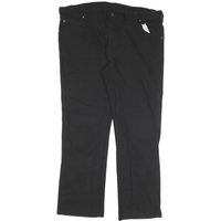 DICKIES Mens Cotton Blend Black Regular Fit Straight Leg Trousers W L DICKIES Mens Cotton Blend Black Regular Fit Straight Leg Trousers W L