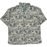 Bermuda Bay Hawaiian Shirt – Multicoloured Silk Bermuda Bay Hawaiian Shirt – Multicoloured Silk