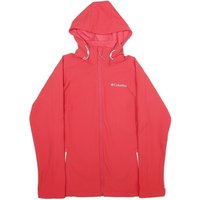 COLUMBIA Mens Red Hooded Softshell Jacket S Polyester Outdoor Zip Pocket COLUMBIA Mens Red Hooded Softshell Jacket S Polyester Outdoor Zip Pocket