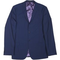 TED BAKER Mens Blue Classic Jacket M Polyester Blend Plain Stylish Casual TED BAKER Mens Blue Classic Jacket M Polyester Blend Plain Stylish Casual