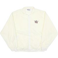 HOLLAND AMERICAL LINE Mens Cream Polyester Jacket Button Plain Lightweight HOLLAND AMERICAL LINE Mens Cream Polyester Jacket Button Plain Lightweight