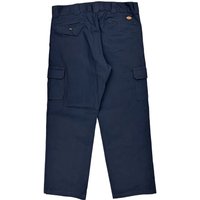 Dickies Cargo Trousers – W L Navy Cotton Blend Dickies Cargo Trousers – W L Navy Cotton Blend