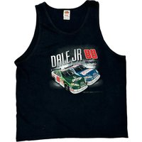 Dale Jr Fruit Of The Loom Nascar Vest – Black Cotton Dale Jr Fruit Of The Loom Nascar Vest – Black Cotton
