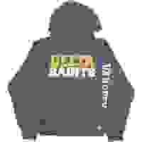 RSELL ATHLETIC Delta Saints Mens Grey Hoodie A RSELL ATHLETIC Delta Saints Mens Grey Hoodie A