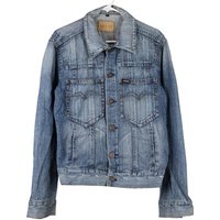 Unbranded Embroidered Denim Jacket – Large Black Cotton Unbranded Embroidered Denim Jacket – Large Black Cotton