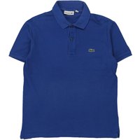 Lacoste Polo Shirt – Medium Blue Cotton Lacoste Polo Shirt – Medium Blue Cotton