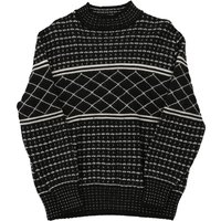 Kenzo Jumper – Large Black & White Merino Wool Kenzo Jumper – Large Black & White Merino Wool