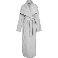 Lâcher Prise – Exode Grey Trench Coat