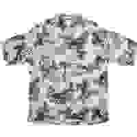 M.E SPORT Mens Hawaiian Shirt Grey Floral M.E SPORT Mens Hawaiian Shirt Grey Floral
