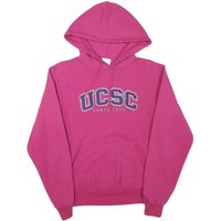 CHAMPION Mens Pink UCSC Santa Cruz Pullover Hoodie Cotton Blend Comfortable CHAMPION Mens Pink UCSC Santa Cruz Pullover Hoodie Cotton Blend Comfortable
