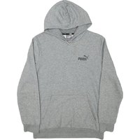 PUMA Mens Grey Hoodie S Cotton Blend Pullover Hoodie Casual Sweatshirt PUMA Mens Grey Hoodie S Cotton Blend Pullover Hoodie Casual Sweatshirt