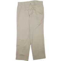 DOCKERS Mens Cotton Blend Beige Regular Fit Straight Leg Trousers W L DOCKERS Mens Cotton Blend Beige Regular Fit Straight Leg Trousers W L