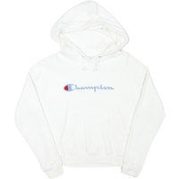 CHAMPION Mens White Hoodie S Cotton Blend Pullover Drawstring Hood CHAMPION Mens White Hoodie S Cotton Blend Pullover Drawstring Hood