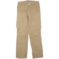 CARHARTT Mens Cotton Blend Beige Regular Cargo Trousers W L Workwear Utility CARHARTT Mens Cotton Blend Beige Regular Cargo Trousers W L Workwear Utility