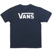 VANS Mens Navy Blue Graphic Shirt M Short Sleeve Crew Neck Cotton Blend Casual VANS Mens Navy Blue Graphic Shirt M Short Sleeve Crew Neck Cotton Blend Casual
