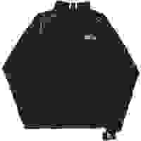 RSELL ATHLETIC Mens Black Milan Zip Jacket Polyester Blend Plain Sportswear RSELL ATHLETIC Mens Black Milan Zip Jacket Polyester Blend Plain Sportswear