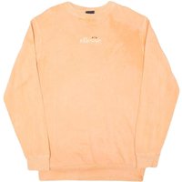 ELLESSE Mens Peach Crew Neck L Sweatshirt Cotton Blend Casual Pullover ELLESSE Mens Peach Crew Neck L Sweatshirt Cotton Blend Casual Pullover