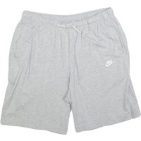 NIKE Mens Shorts Grey W Cotton Blend Casual Plain Comfort NIKE Mens Shorts Grey W Cotton Blend Casual Plain Comfort
