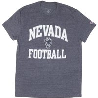 CHAMPION Mens Grey Nevada Football Graphic Shirt M Short Sleeve Crew Neck CHAMPION Mens Grey Nevada Football Graphic Shirt M Short Sleeve Crew Neck