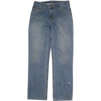 CARHARTT Mens Jeans Blue Regular Straight Denim Medium W L Button Cotton CARHARTT Mens Jeans Blue Regular Straight Denim Medium W L Button Cotton