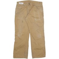 DICKIES Mens Jeans Beige Regular Straight Denim W L Workwear Utility DICKIES Mens Jeans Beige Regular Straight Denim W L Workwear Utility