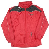 ERIMA Mens Red Black Polyester Blend Jacket M Sport Zip FC Horw Number ERIMA Mens Red Black Polyester Blend Jacket M Sport Zip FC Horw Number