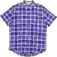 TOMMY HILFIGER Mens Blue Check Shirt M Button Down Collar Short Sleeve Casual TOMMY HILFIGER Mens Blue Check Shirt M Button Down Collar Short Sleeve Casual
