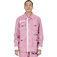 CANON Men’s premium crispy nylon long sleeve coach jacket