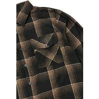 Long Sleeve Flannel Full Plaid Checkered Shirt Long Sleeve Flannel Full Plaid Checkered Shirt