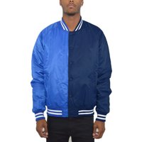 Color Block Two Tone Varsity Jacket Color Block Two Tone Varsity Jacket