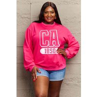 Simply Love Simply Love Full Size GA Graphic Sweatshirt Simply Love Simply Love Full Size GA Graphic Sweatshirt