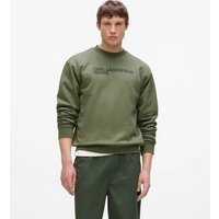Kl Jeans – Regular-fit Logo Sweatshirt, Man, Green, Size: Xs Kl Jeans – Regular-fit Logo Sweatshirt, Man, Green, Size: Xs