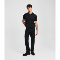 Karl Lagerfeld – Zip-detail Tapered Jeans, Man, Black, Size: Karl Lagerfeld – Zip-detail Tapered Jeans, Man, Black, Size: