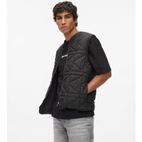Karl Lagerfeld – Lightweight Packable Gilet, Man, Black, Size: Xs Karl Lagerfeld – Lightweight Packable Gilet, Man, Black, Size: Xs