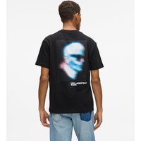 Kl Jeans – Digitized Karl shirt, Man, Black, Size: Xs Kl Jeans – Digitized Karl shirt, Man, Black, Size: Xs