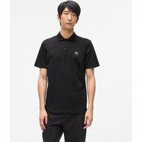 Karl Lagerfeld – Ikon Jersey Polo Shirt, Man, Black, Size: Xs