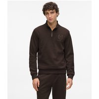 Karl Lagerfeld – Crest Loungewear Sweatshirt, Man, Black, Size: Xs Karl Lagerfeld – Crest Loungewear Sweatshirt, Man, Black, Size: Xs