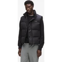 Karl Lagerfeld – Logo Patch Puffer Gilet, Man, Black, Size: Xs Karl Lagerfeld – Logo Patch Puffer Gilet, Man, Black, Size: Xs