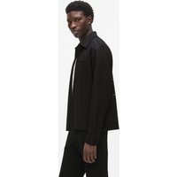 Karl Lagerfeld – Maison De Karl Jersey Overshirt, Man, Black, Size: Xs Karl Lagerfeld – Maison De Karl Jersey Overshirt, Man, Black, Size: Xs